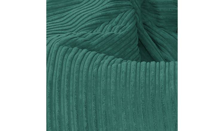 rucomfy Large Teal Bean Bag Chair, imported from the UK