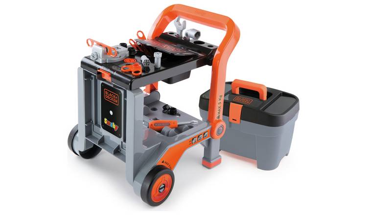 Smoby Black+Decker 3-in-1 role play workbench H59cm (British brand)