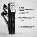 Wahl Groomsman 8in1 beard trimmer hair clipper - British product