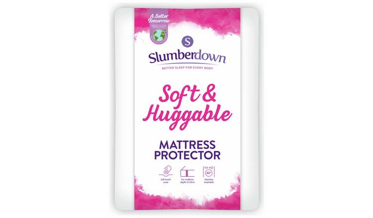 Slumberdown Soft and Huggable mattress protector single (British brand)