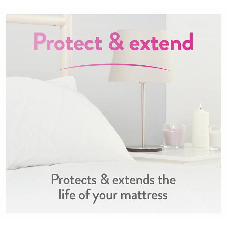 Slumberdown Soft and Huggable mattress protector single (British brand)