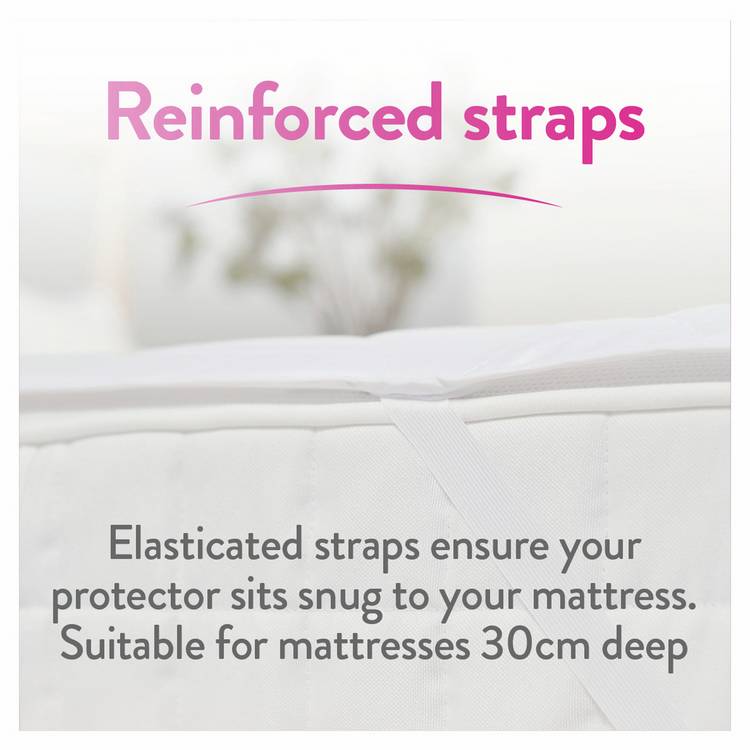 Slumberdown Soft and Huggable mattress protector single (British brand)
