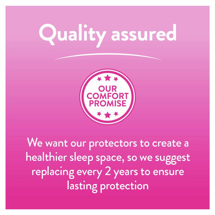 Slumberdown Soft and Huggable mattress protector single (British brand)