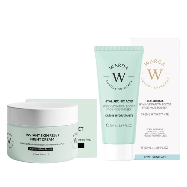 Warda Celestial Glow Kit retinol night cream moisturizer - British product