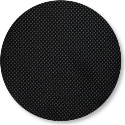Chilewich black basketweave placemat 38cm, UK version