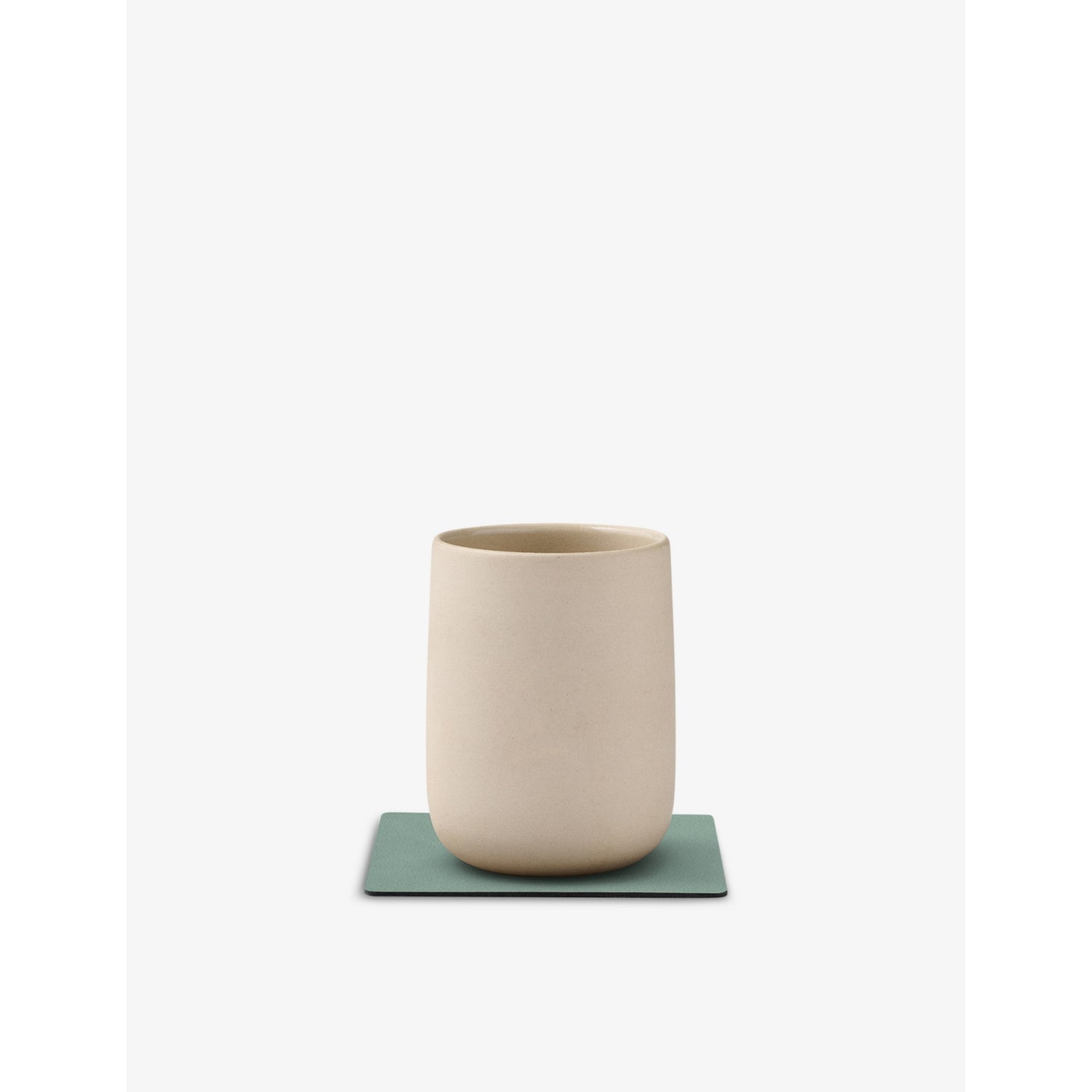 Lind DNA leather placemat square 10cm - British product