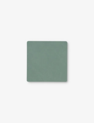Lind DNA leather placemat square 10cm - British product
