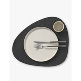 Lind DNA Curve leather table mat, imported from the UK