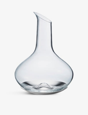 Georg Jensen glass wine carafe with coaster 750ml - British product