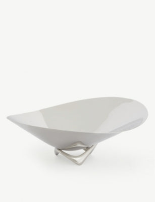 Henning Koppel stainless steel wave bowl 16.9cm x 42cm, UK version