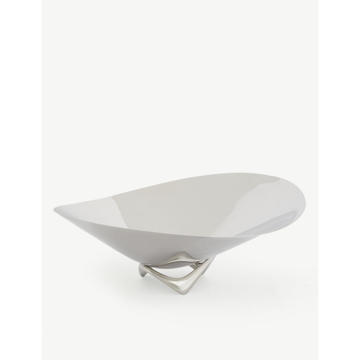 Henning Koppel stainless steel wave bowl 16.9cm x 42cm, UK version