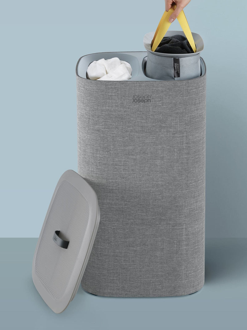 Joseph Joseph Black Tota 60 Litre Laundry Separation Basket