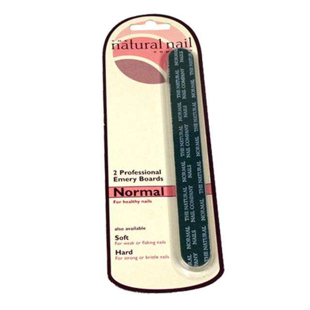 The Natural Nail Company Emery Boards Normal   2 per pack