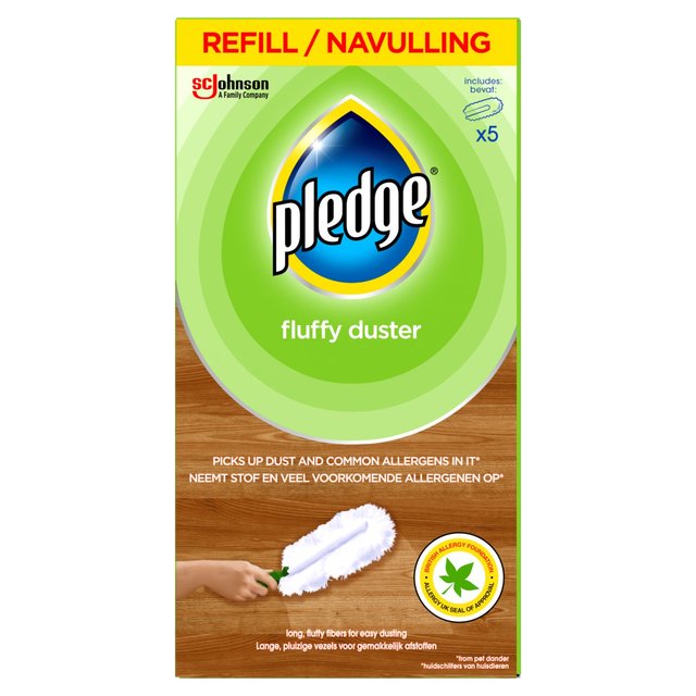 Pledge Dust It Fluffy Duster Refill   5 per pack GOODS M&S   