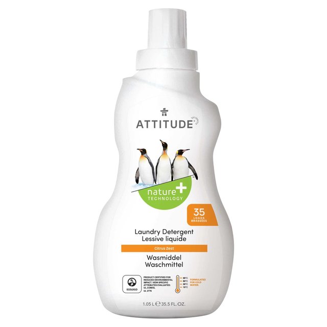 Attitude Laundry Detergent Citrus Zest 35 Loads   1050ml GOODS M&S   