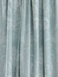 Laura Ashley Blue Duck Egg Josette Blackout Lined Pencil Pleat Curtains