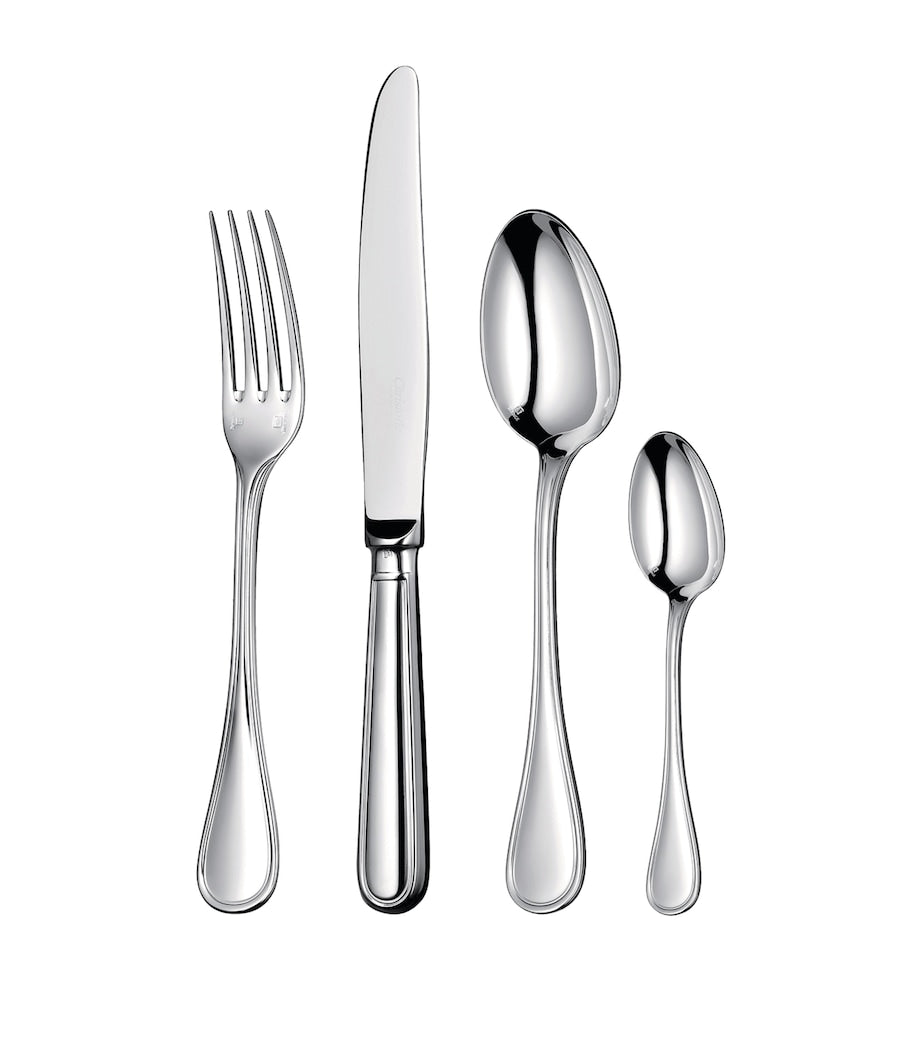 Christofle Albi silver-plated 24-piece cutlery set, imported from the UK