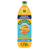 Robinsons Double Strength No Added Sugar Squash Orange & Pineapple 1.75L GOODS Sainsburys   