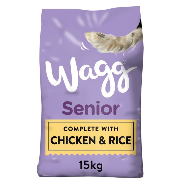 Wagg Complete Senior Dry Dog Food   15kg GOODS M&S   