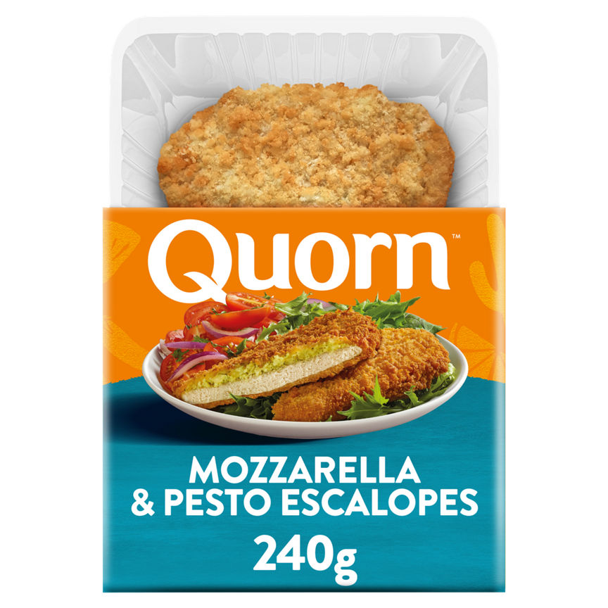 Quorn Vegetarian 2 Mozzarella & Pesto Escalopes