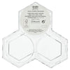 Studio London Brush Organiser Clear 12x12x13cm (British brand)