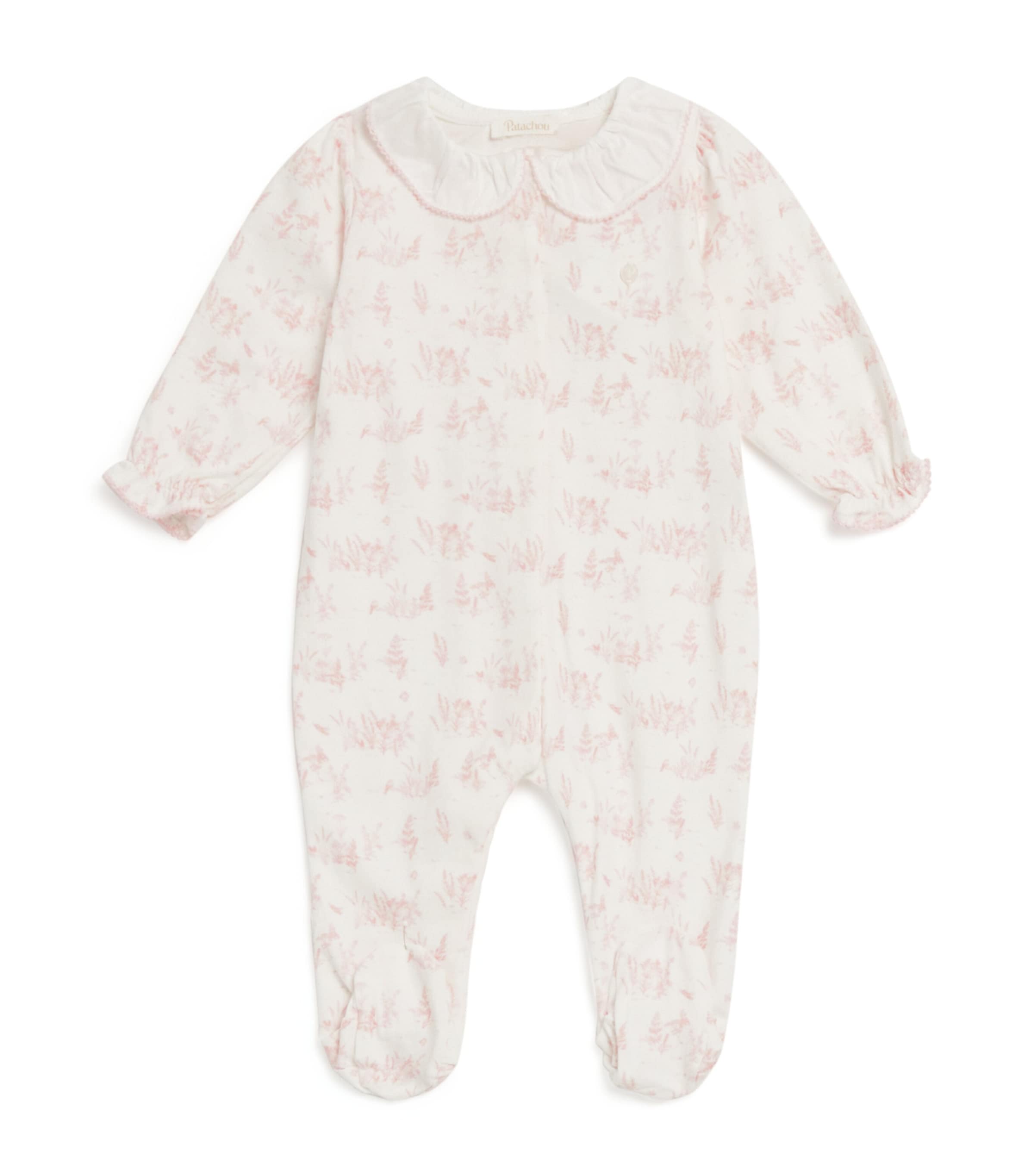 Patachou floral baby all-in-one 1-24 months, imported from the UK