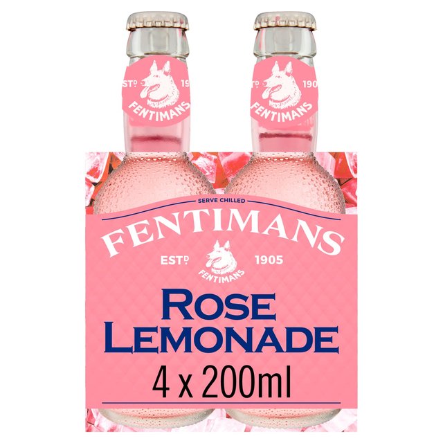 Fentimans Rose Lemonade   4 x 200ml GOODS M&S   