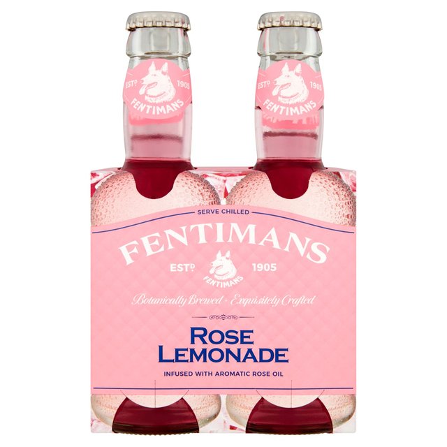 Fentimans Rose Lemonade   4 x 200ml GOODS M&S   