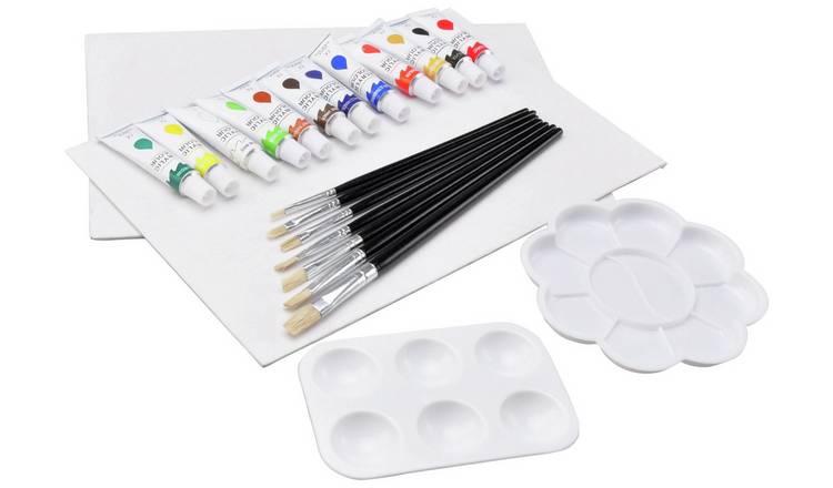 YXSH acrylic painting easel set 24 pieces (British brand)