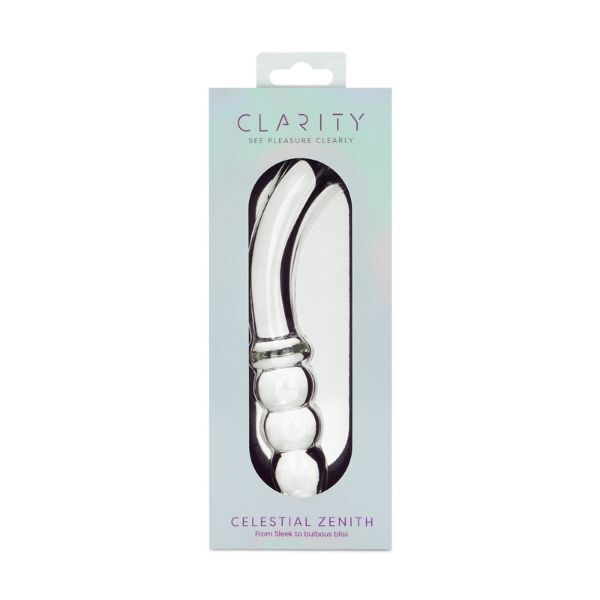 Clarity glass dildo Celestial Zenith, UK version