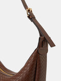 Accessorize brown woven shoulder bag, imported from the UK