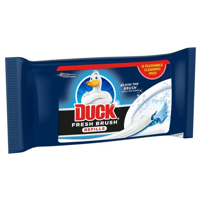 Duck Toilet Fresh Brush Refills   12 per pack