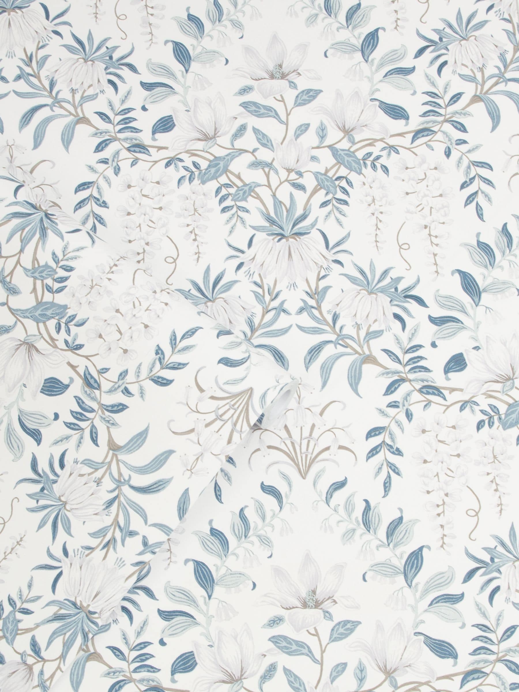 Laura Ashley Off White Parterre wallpaper 10m, imported from the UK