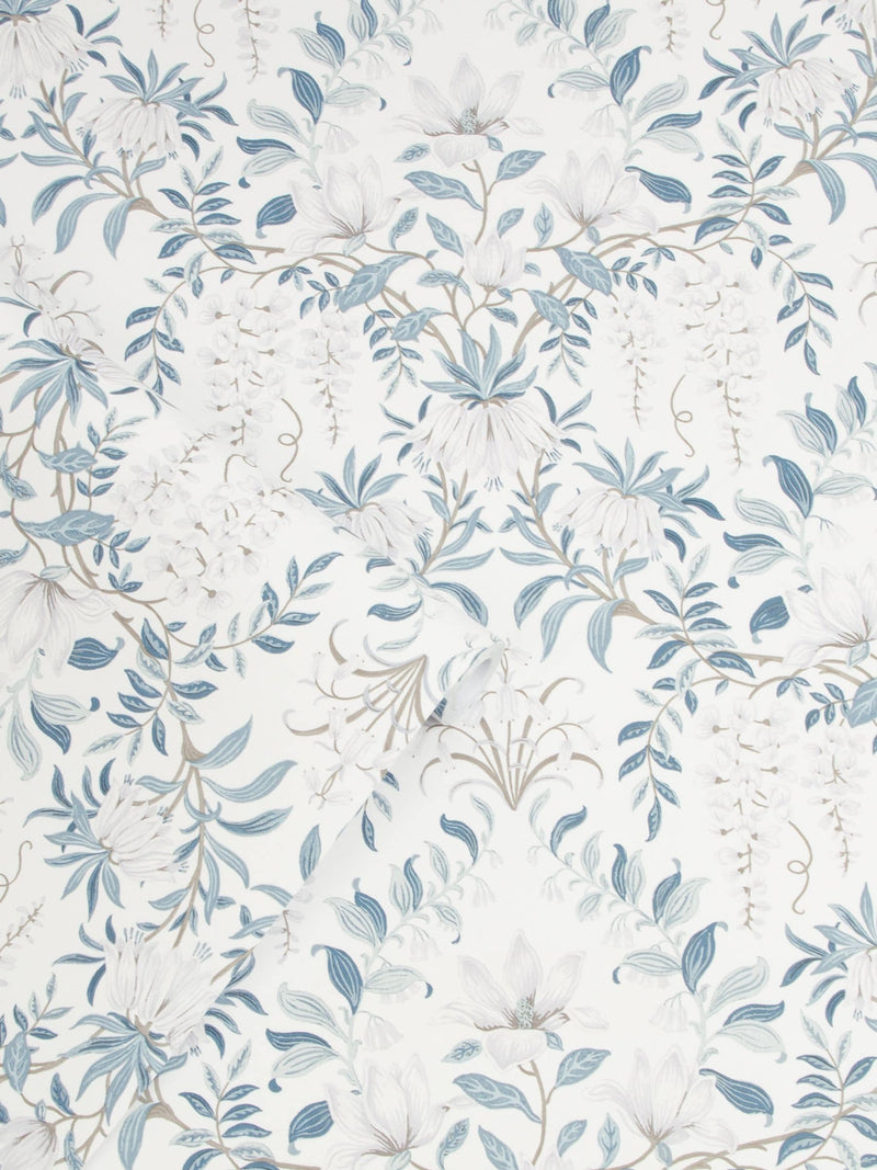 Laura Ashley Off White Parterre wallpaper 10m, imported from the UK