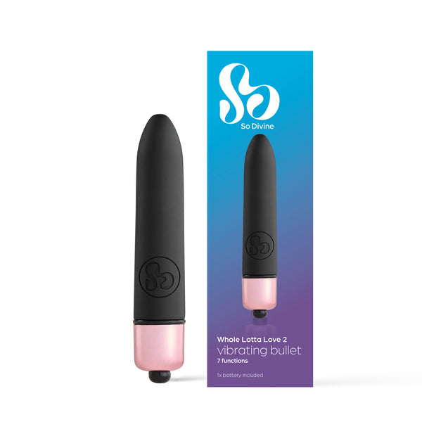 So Divine Whole lotta love Bullet Vibrator GOODS Superdrug   