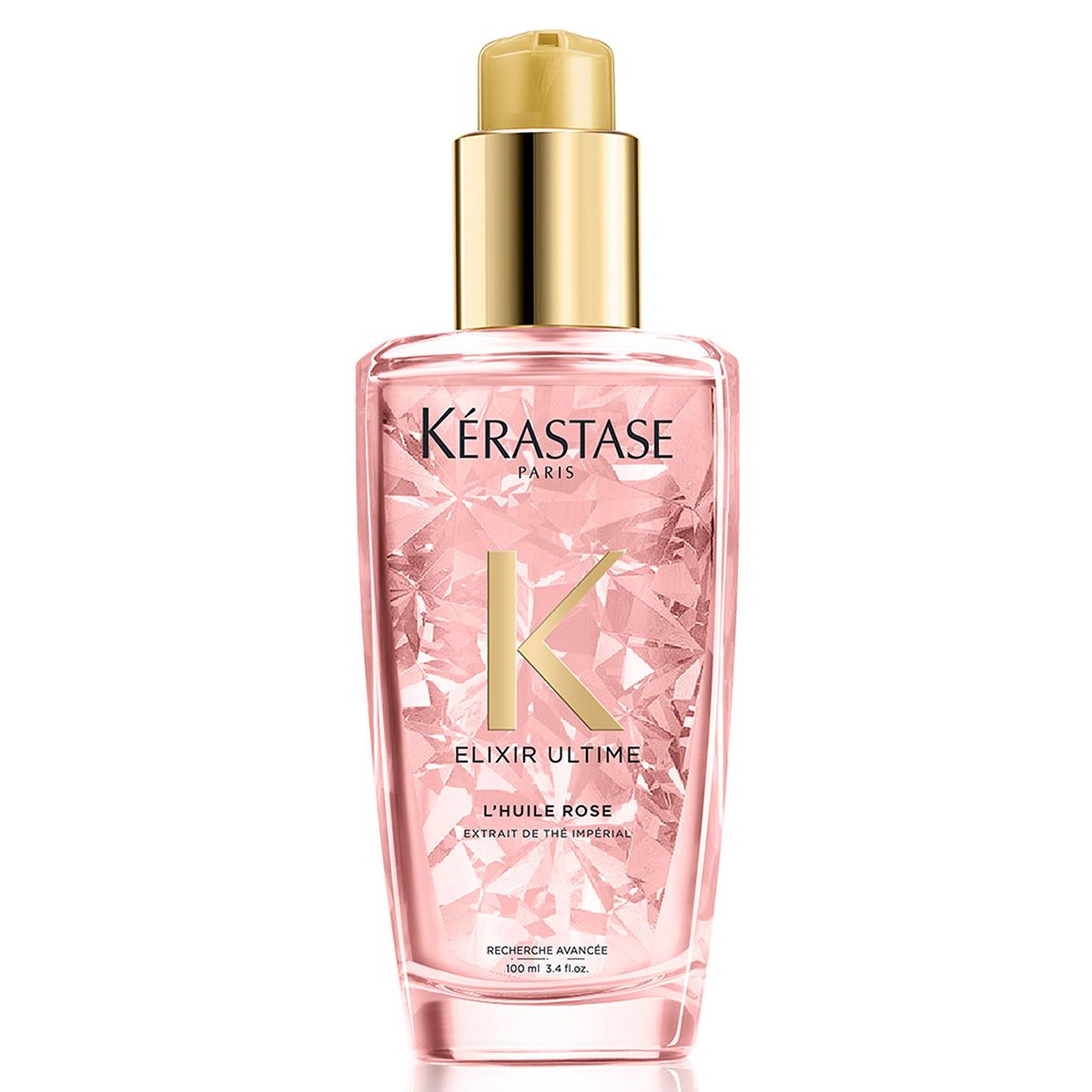 Kérastase Elixir Ultime, Hair Oil Shine-enhancing Treatment, With 4 Precious Oils and Imperial Tea Extract, L'Huile Rose, 100ml GOODS Boots   