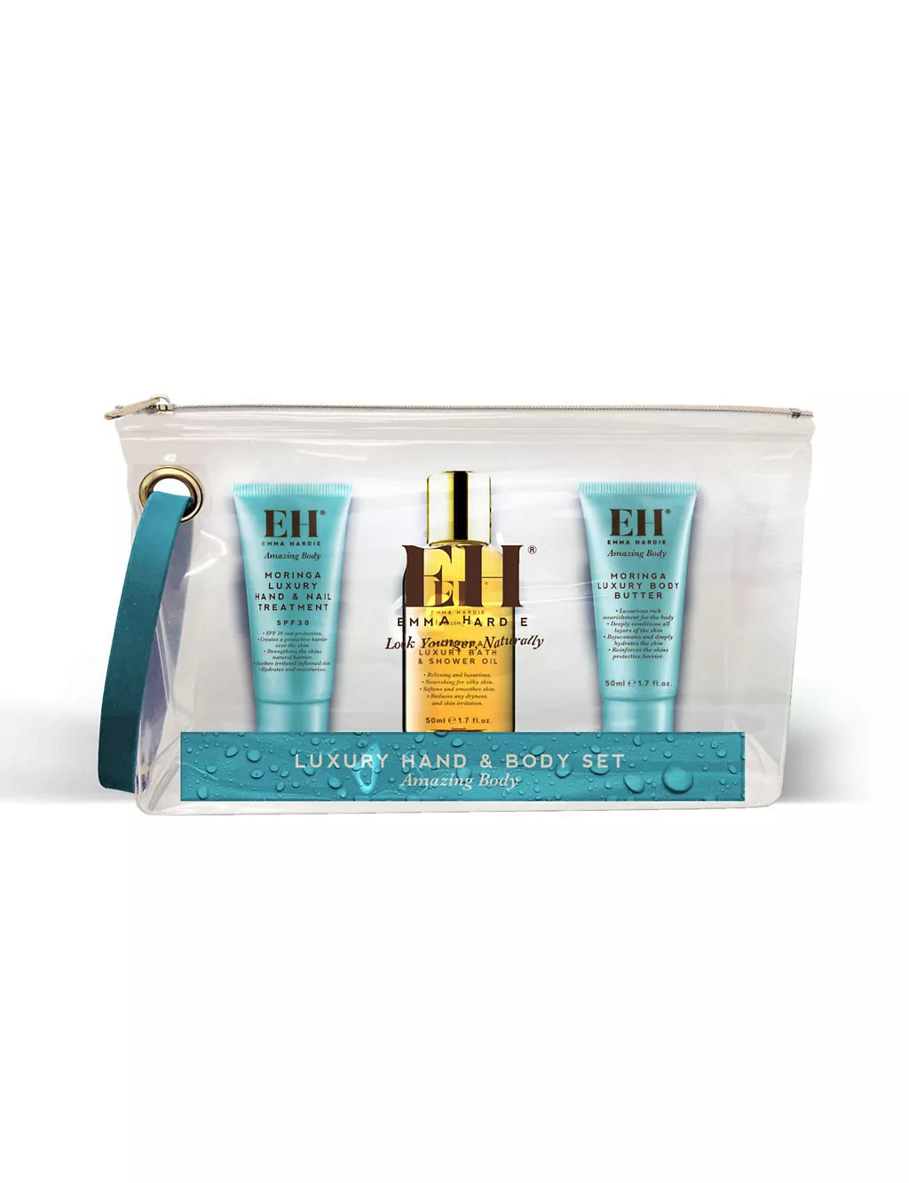 Moringa Luxury Hand & Body Set Shower, Bath & Hand Hygiene M&S   