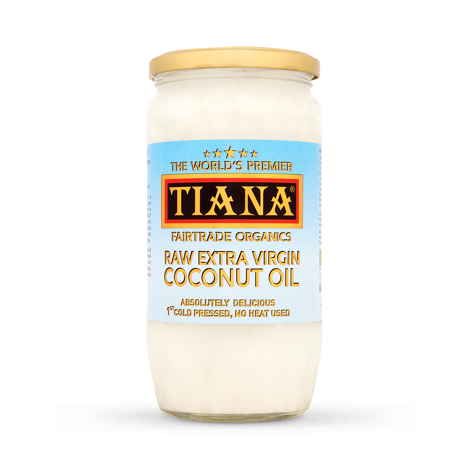Organic Extra Virgin Cold Pressed Coconut Oil 750ml