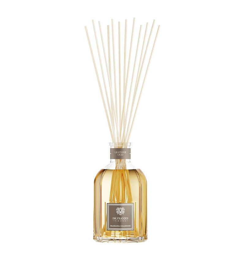 Dr. Vranjes Firenze Leather Oud reed diffuser 500ml - British product