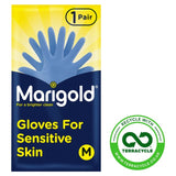 Marigold Sensitive Latex Free Gloves Medium   1pair GOODS M&S   