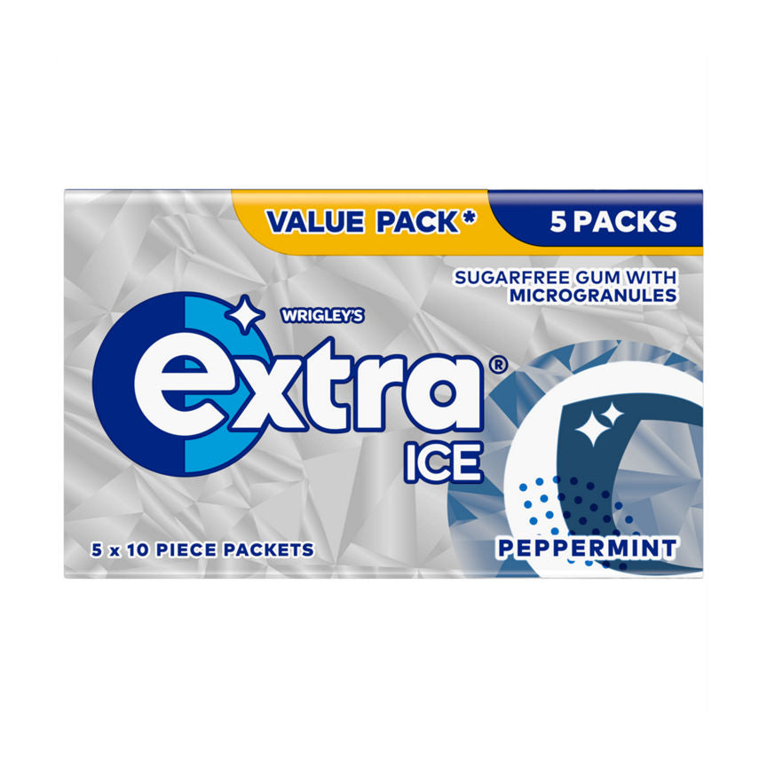 Wrigley's Extra Ice Peppermint 5 x 14g (70g)