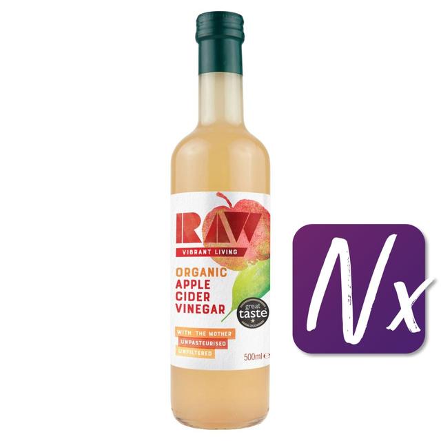 Raw Health Organic Apple Cider Vinegar With The Mother    500ml GOODS M&S   