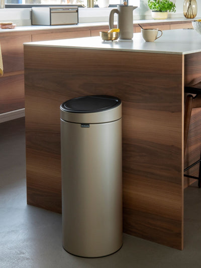 Brabantia Metallic Gold New 30L Touch Bin