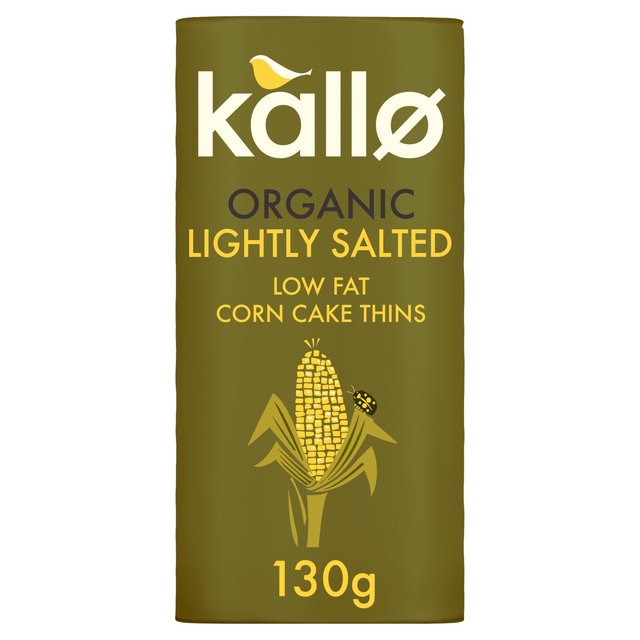 Kallo Organic Corn Cake Thins   130g GOODS M&S   