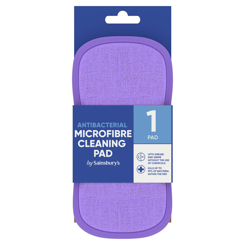 Sainsbury's Antibacterial Microfibre Cleaning Pad