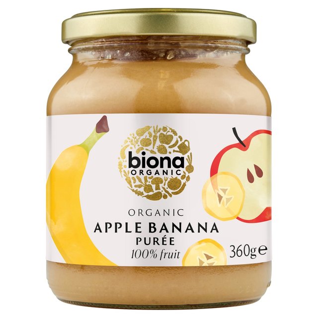 Biona Organic Apple Banana Puree   360g