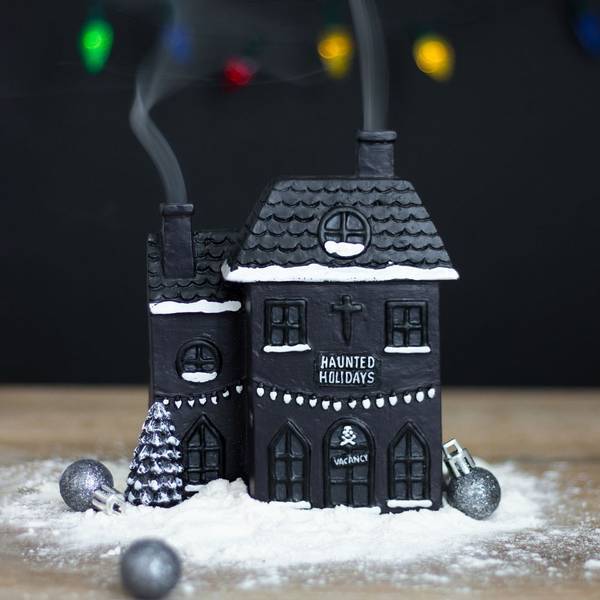 Something Different Merry Cryptmas Incense Cone Holder (British brand)
