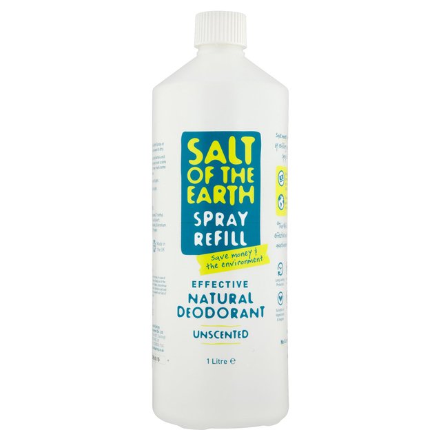 Salt of the Earth Natural Deodorant Spray Refill   1L GOODS M&S   