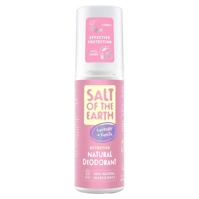 Salt of the Earth Natural Spray Deodorant Lavender & Vanilla   100ml GOODS M&S   