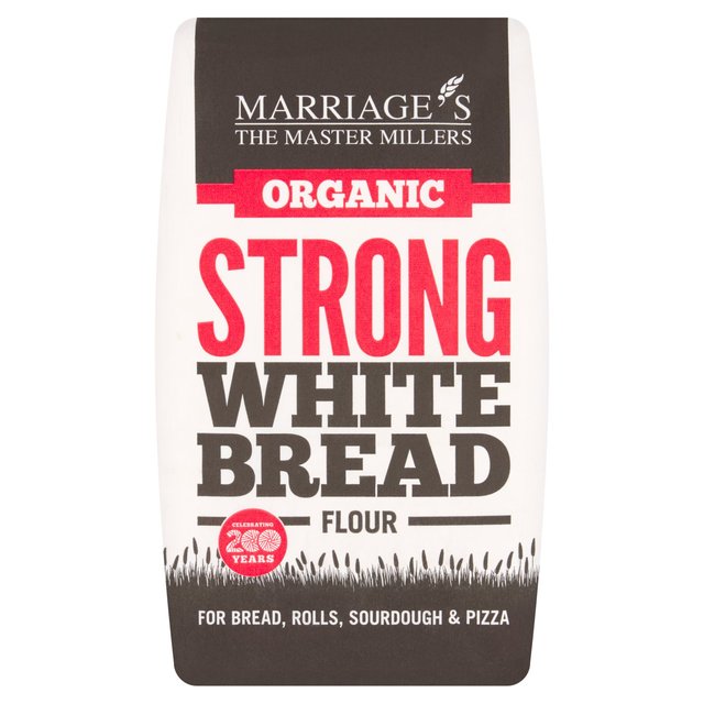 Marriage's Organic Strong White Bread Flour   1kg